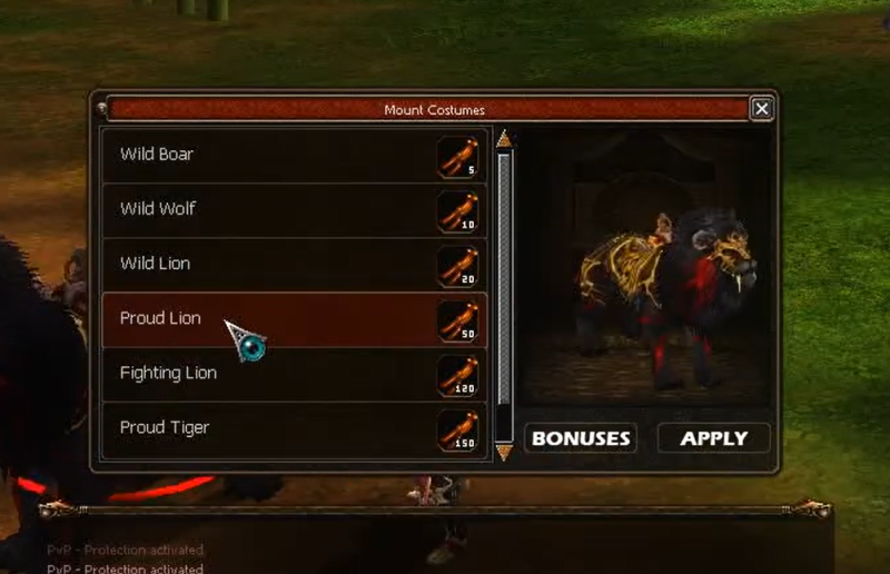 System Mount Costume (Skin) - C++ / C# / Python - GameCore.top